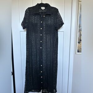 Crochet Knit Beach Cover-up